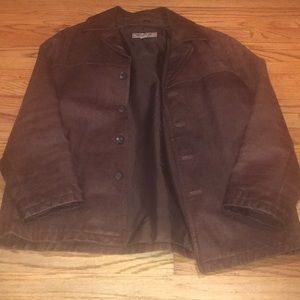 Wilson Leather Trench Coat